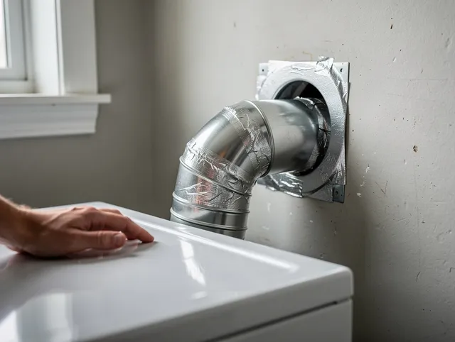 Davidson Dryer Vent Cleaning expert performing professional dryer vent repair and installation in Davidson
