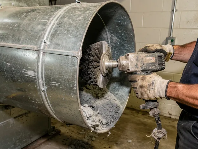 Industrial-grade dryer vent cleaning by Davidson Dryer Vent Cleaning in Davidson